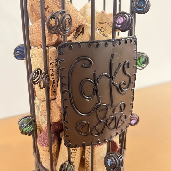 WINE BOTTLE CORK Metal Cage. - Picture 2 of 6